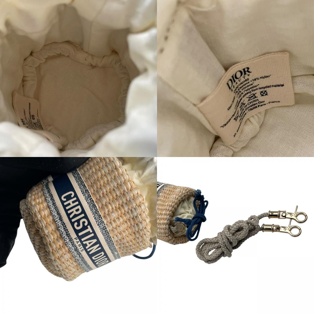 美品】 クリスチャンディオール Christian Dior ノベルティ ストロー 