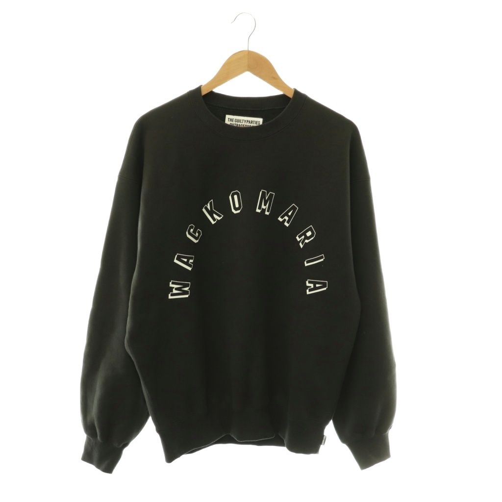26ss WACKO MARIA CREW NECK 刺繍 プリント スウェット ワコマリア WACKO MARIA 26SS MIDDLE WEIGHT CREW NECK SWEAT SHIRT