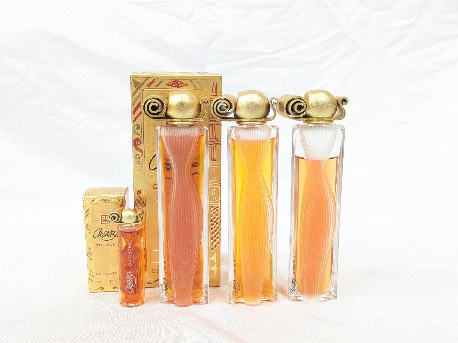 【未使用含む・廃盤レア】ジバンシイ オルガンザ 香水 4点セット まとめ売り 箱付き おまけ トロワ 石鹸