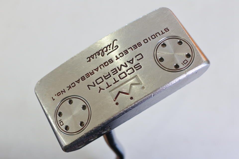 タイトリスト　SC ｽﾀｼﾞｵｾﾚｸﾄ ｽｸｴｱﾊﾞｯｸ　パター　中古　ゴルフドゥ！春日井店【最短即日発送】
