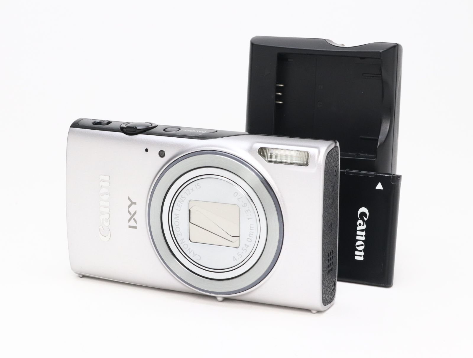 B+ (並品) Canon キヤノン IXY 640 シルバー 初期不良返品対応 55-282 