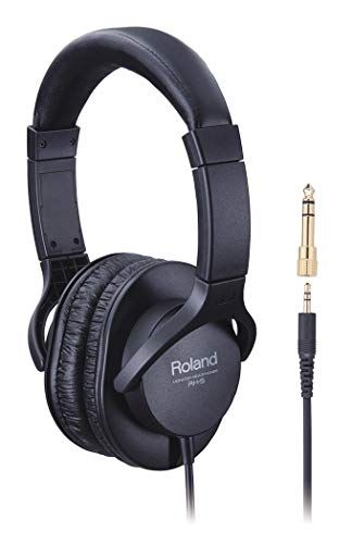 Roland ローランド モニターヘッドホン RH-5 有線 密閉型ヘッドフォン ケーブル長3m 40mmドライバー 楽器練習/モニタリング/ミキシング