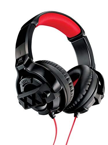 JVCケンウッド JVC HA-XM20X XXシリーズ 密閉型ヘッドホン ブラック&レッド