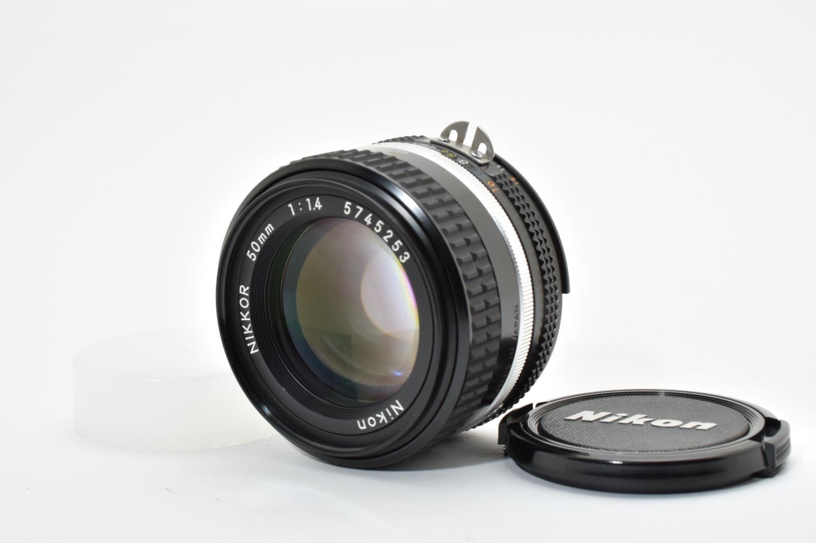 ★極上品★ ニコン NIKON Ai-S NIKKOR 50mm f1.4 レンズ【標準単焦点・シリアル57万番台】 #0673A