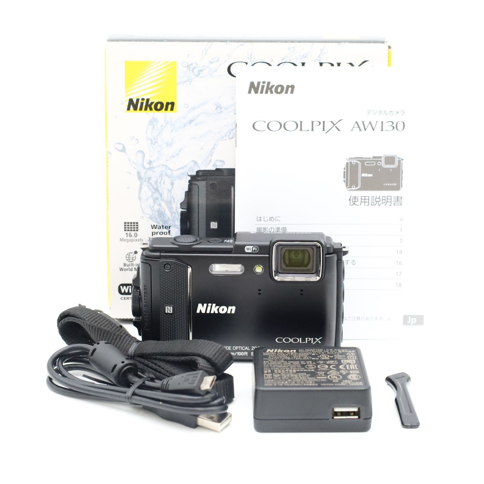 Nikon COOLPIX AW130 ブラック #73013