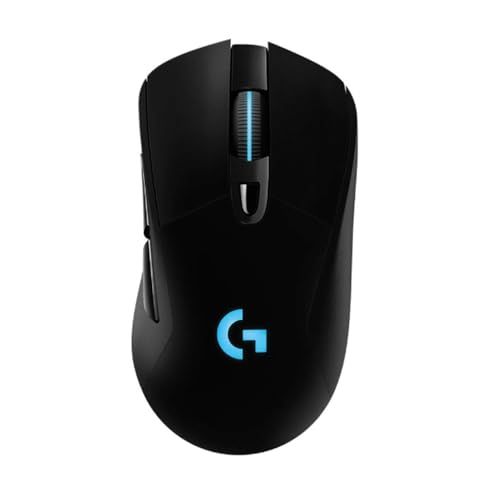 Logicool G ワイヤレス ゲーミングマウス G703h LIGHTSPEED HERO 25Kセンサー エルゴノミクス LIGHTSYNC RGB POWERPLAY 無線 充電 対応 ゲーミング マウス 充電式 無線 PC wind 718f37a2