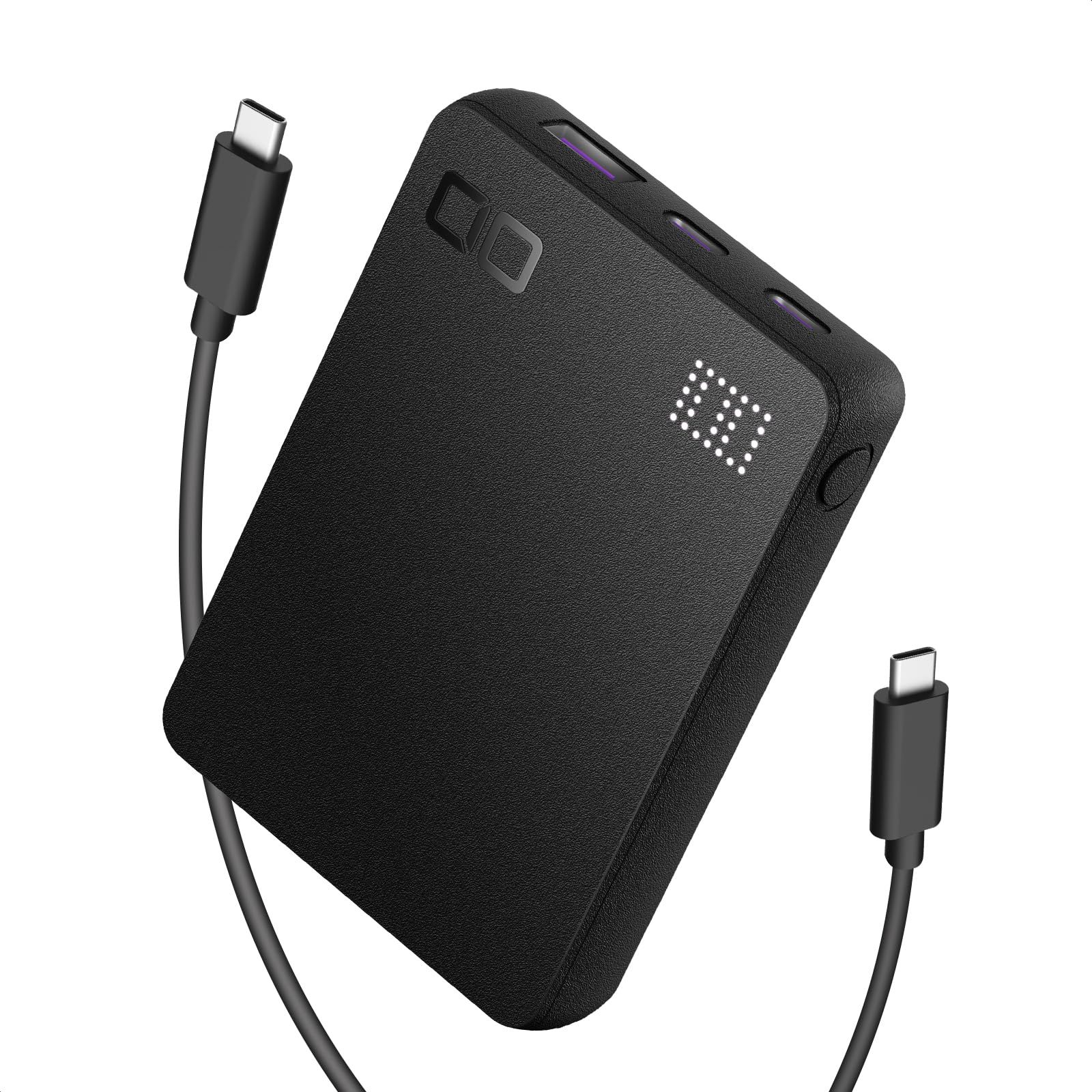 CIO PD Type-C 30W 薄型 軽量 [薄さ16mm] 10000mAh 3ポート iPhone 17 / 16 / 15 / Android/Macbook/ノートPC/iPad用 USB-C USB-A 急速充電 パススルー SMARTCOkoe