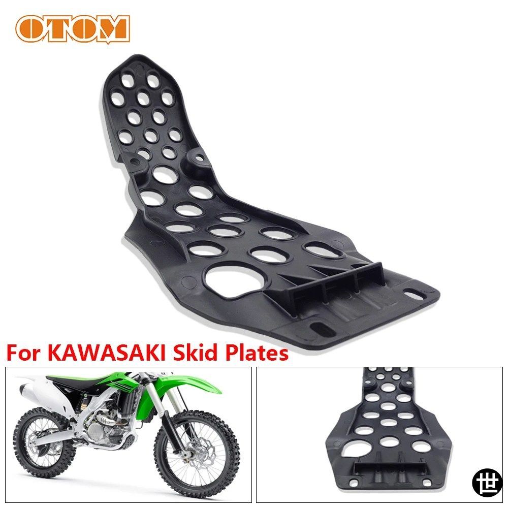 カワサキ KX250F 2009-2020 用 オートバイアクセサリー スキッドプレート モトクロス エンジンガード シャーシカバー 55020-0443-6C