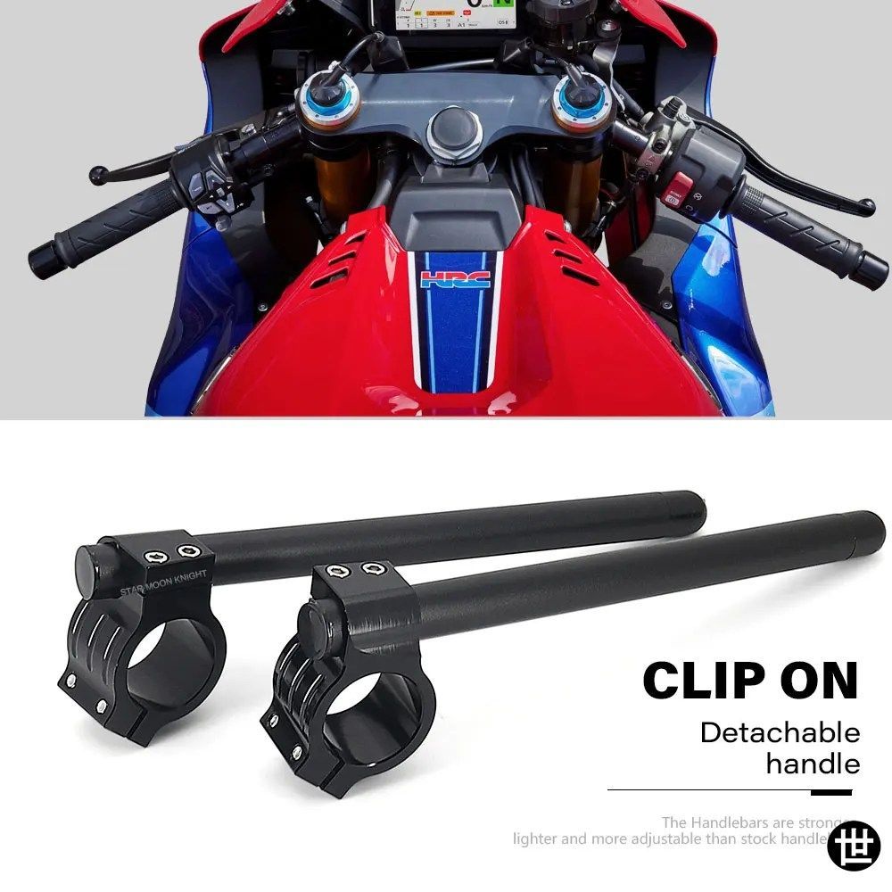 クリップオンフォークライザーレギュラーハンドルバー ホンダ CBR1000RR CBR RVT1000R RC51 CBR650R CBR600RR CBR500R CBR300R CBR250R CBR