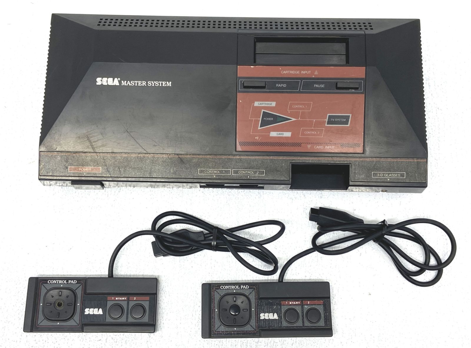 [盛岡24-0329] SEGA MASTER SYSTEM マスターシステム MK-2000 ★動作確認済み★ [中古/80]