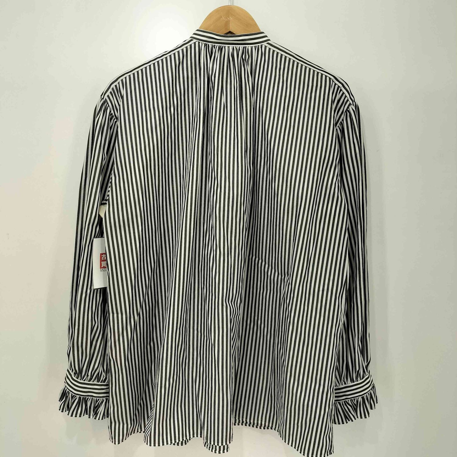 アルディーノアール HARDY NOIR Long Stripe Frill Blouse ロンスト 