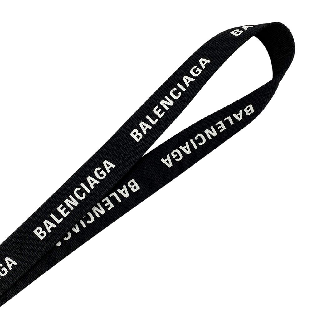 BALENCIAGA ロゴ入りナイロンストラップ BALENCIAGA ロゴ入りナイロン