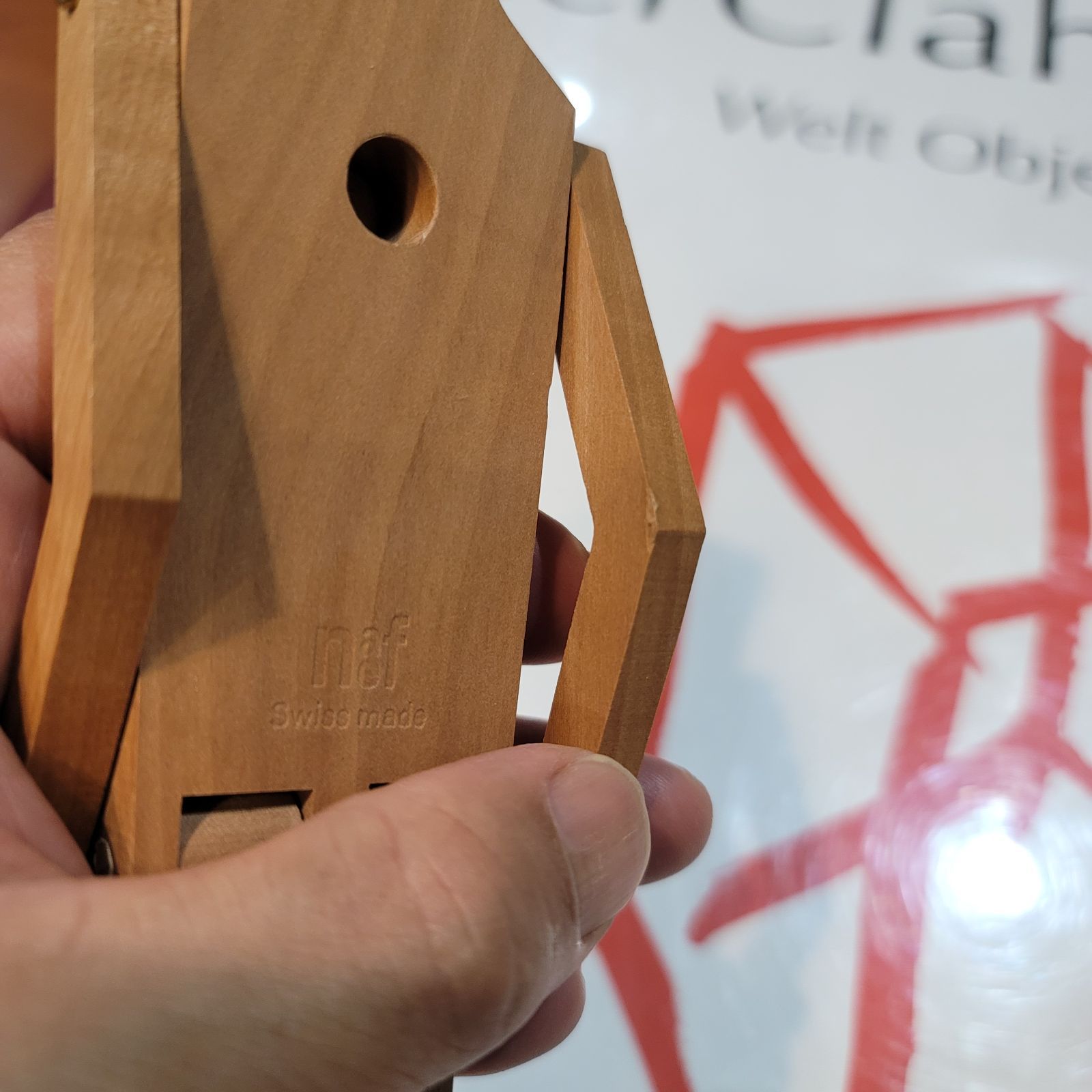 ミスターステッパー ネフ社 : STEPPER MISTER naef レア 木製オブジェ 