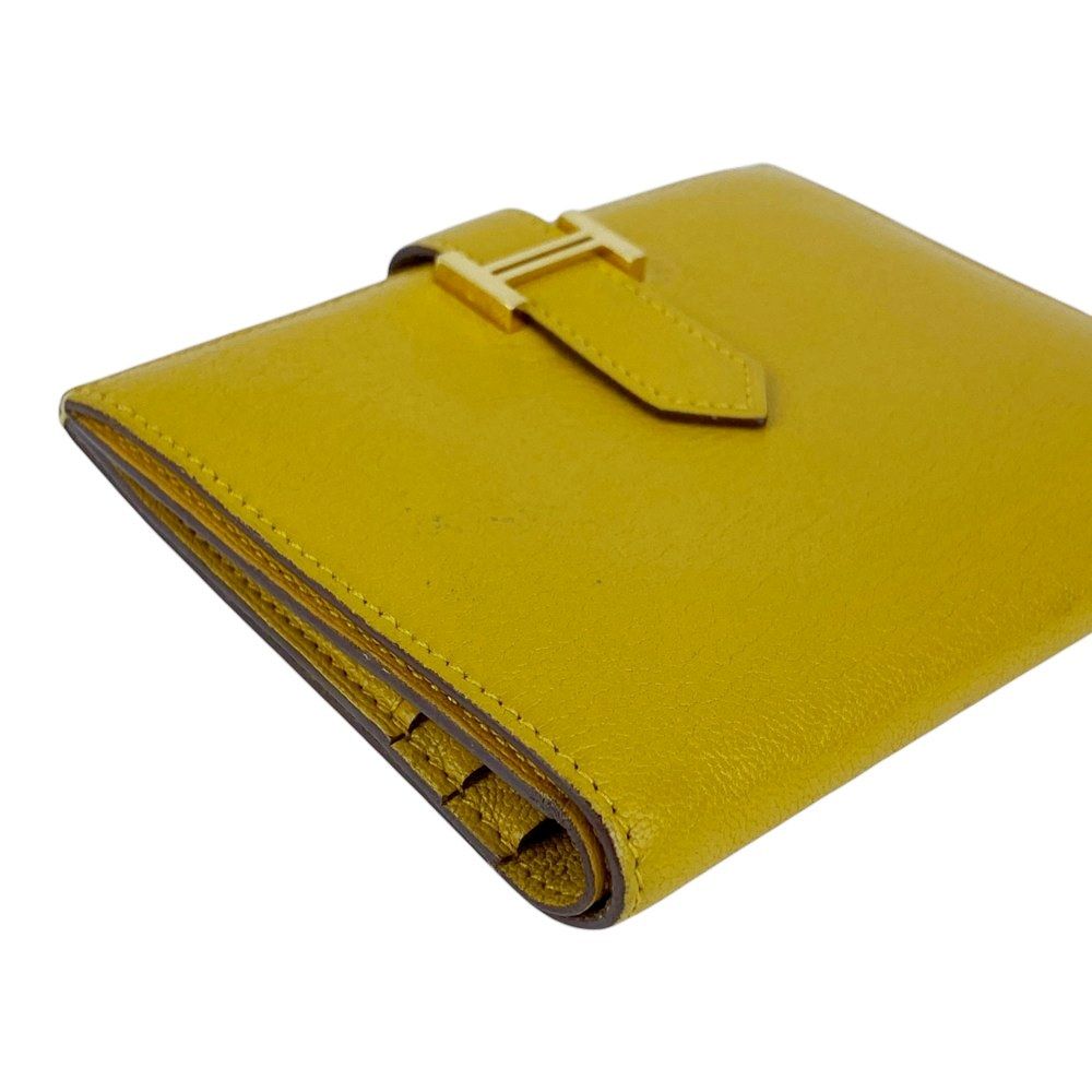 エルメス □中古□ ベアン コンパクト 二つ折り 財布 ウォレット