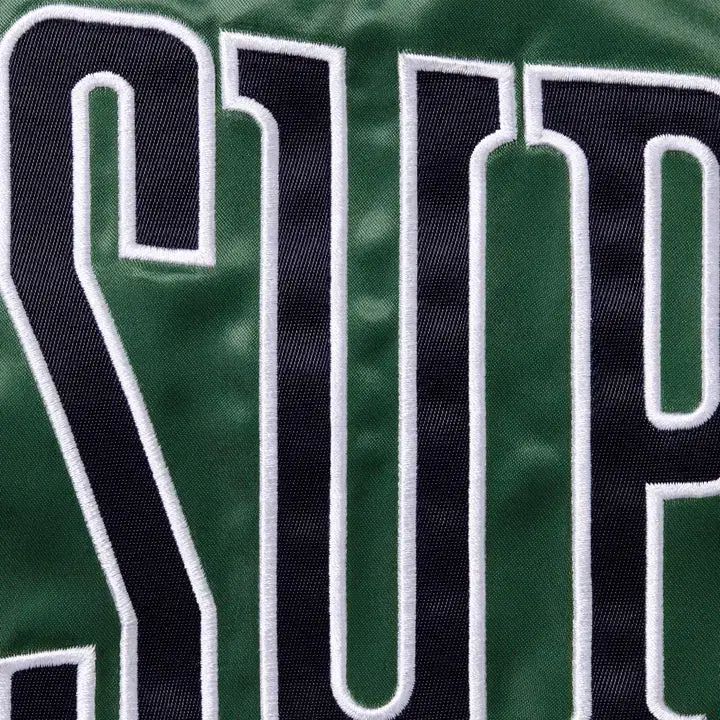 正規品 Supreme サテン パイピング プルオーバー L XL 2XL グリーン