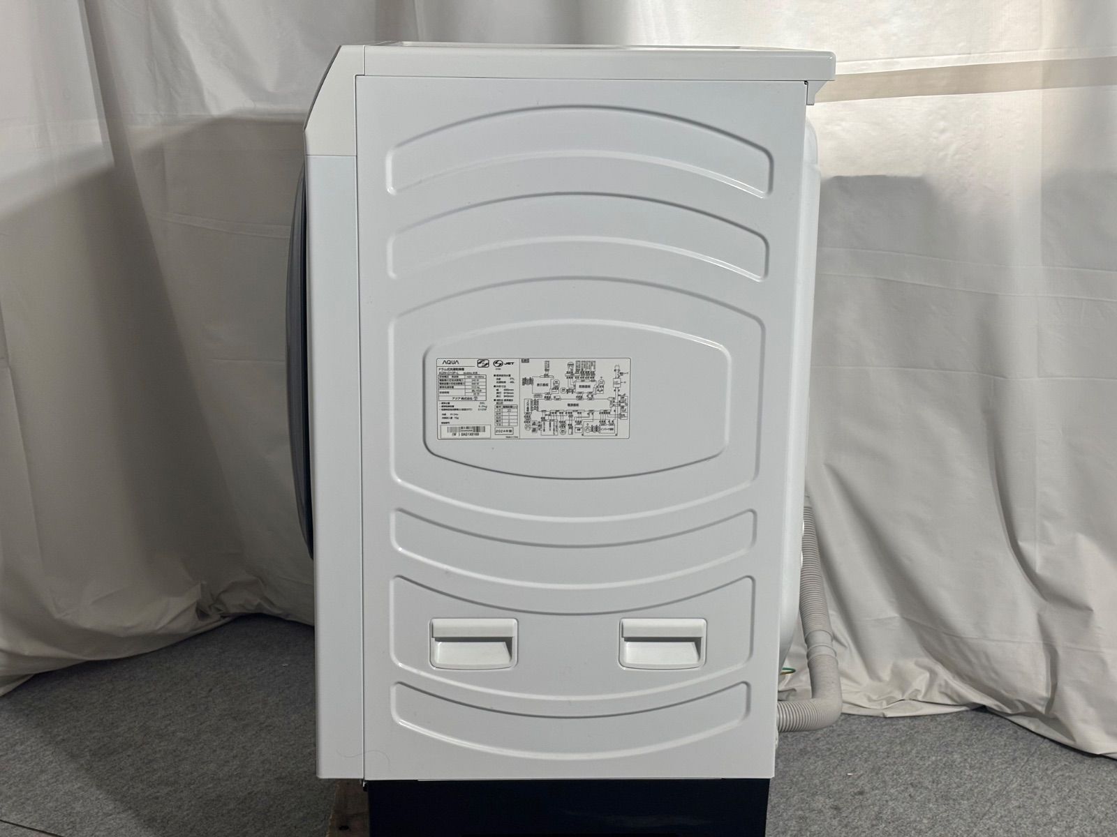 AQUA AQW-D10P まっ直ぐドラム ドラム式洗濯乾燥機 10kg 2024年製 自動