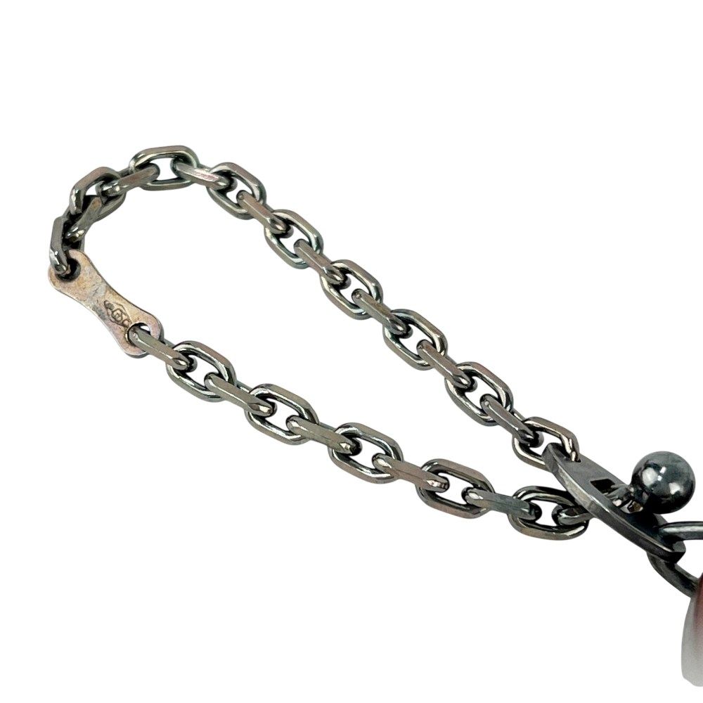 エルメス □新同□ バッグ チャーム キーホルダー 犬 モチーフ レザー