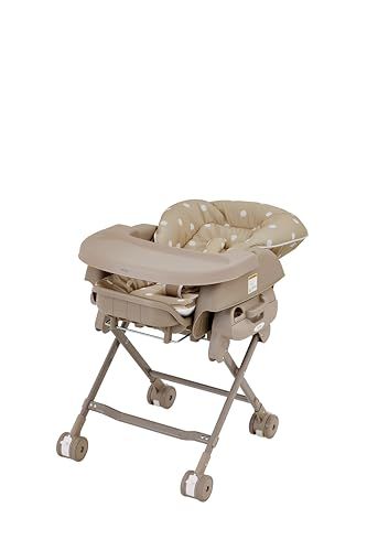 ☆新品☆カトージ スイングハイローラック ピッコロ 新生児~ ドットベージュ 03413 5230321d
