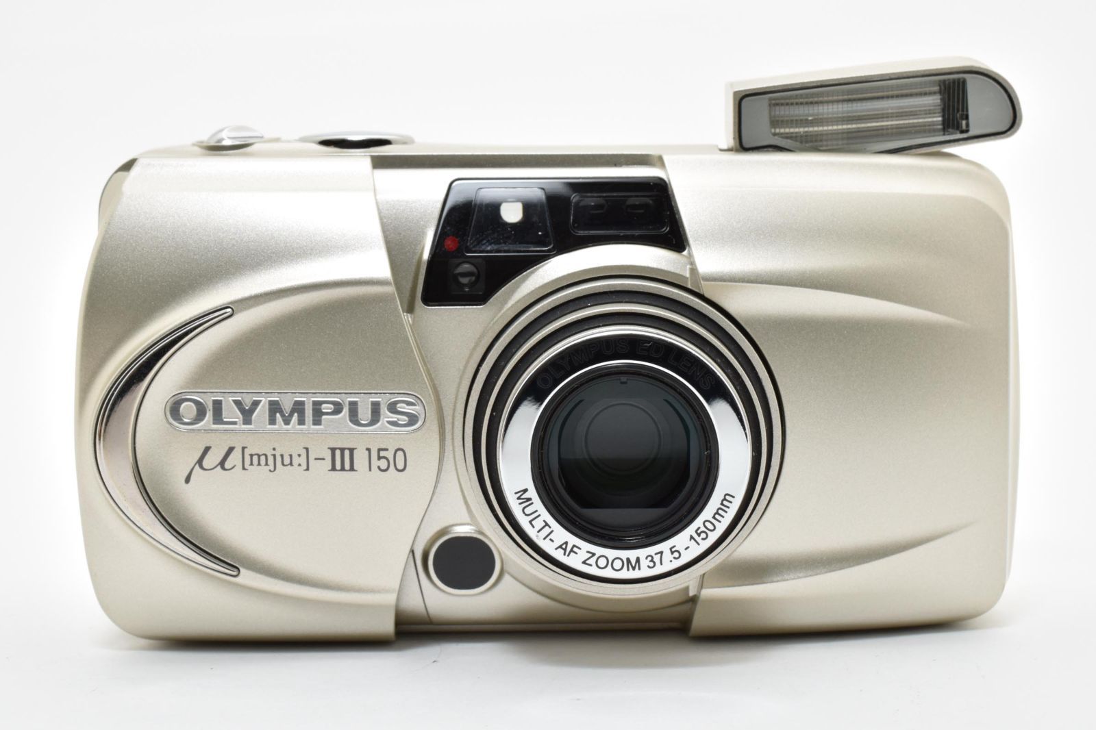 ★極上品★ オリンパス OLYMPUS μ[mju:]-III 150 シャンパンゴールド フィルムコンパクトカメラ #0674A