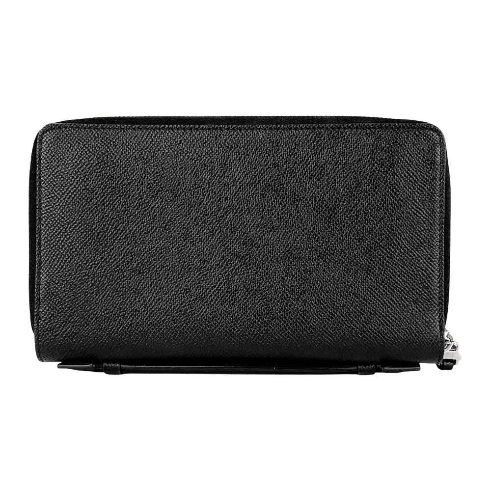 ダンヒル □美品□ Wラウンドジップ ウォレット トラベルケース 長財布