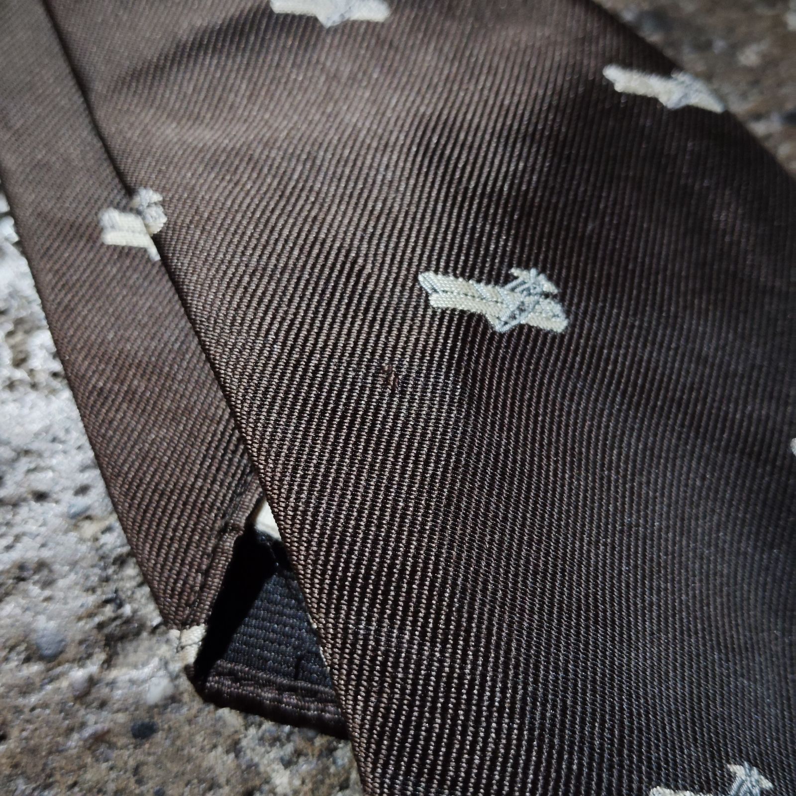 RRL Hand Woven ネクタイ シルク 飛行機 ダブルアールエル Double RL
