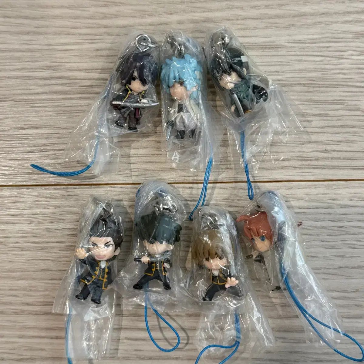 古典レア 未使用) 銀魂 古典 キーホルダー 7種 まとめ
