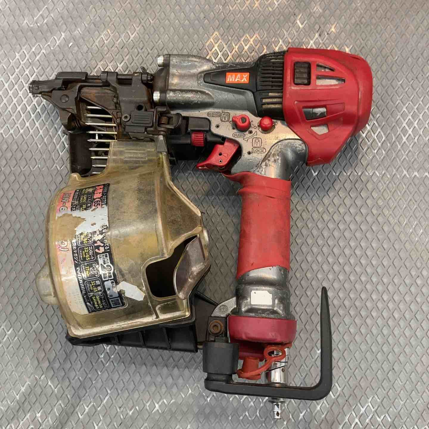 ★マックス(MAX) 高圧エア釘打ち機 HN-65N2(D)【所沢店】