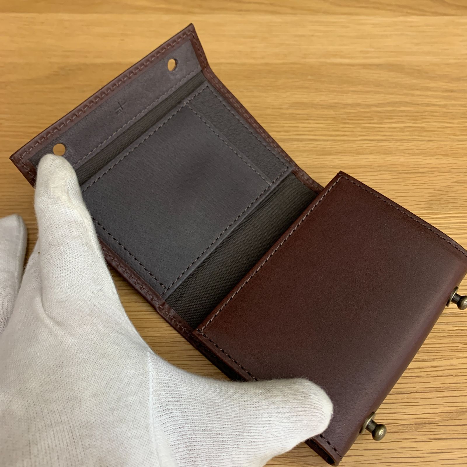 展示未使用】エムピウ ミッレフォッリエⅡ P25 タバコ×チョコ m+ 箱付