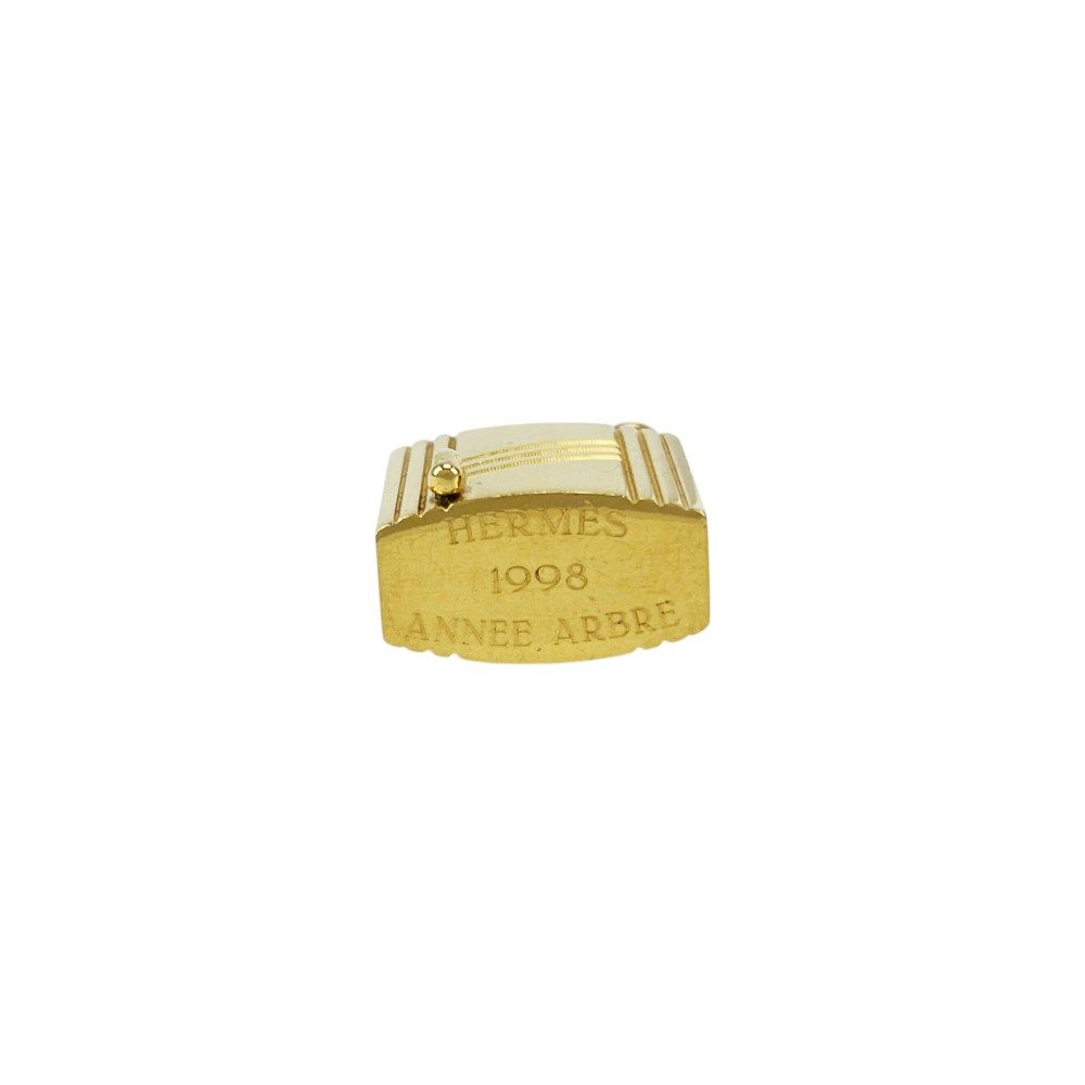 HERMES エルメスANNEE ARBRE 1998カデナレザー ブレスレット エルメス □中古□1998年限定□ ANNEE ARBRE 樹液 カデナ バッグ