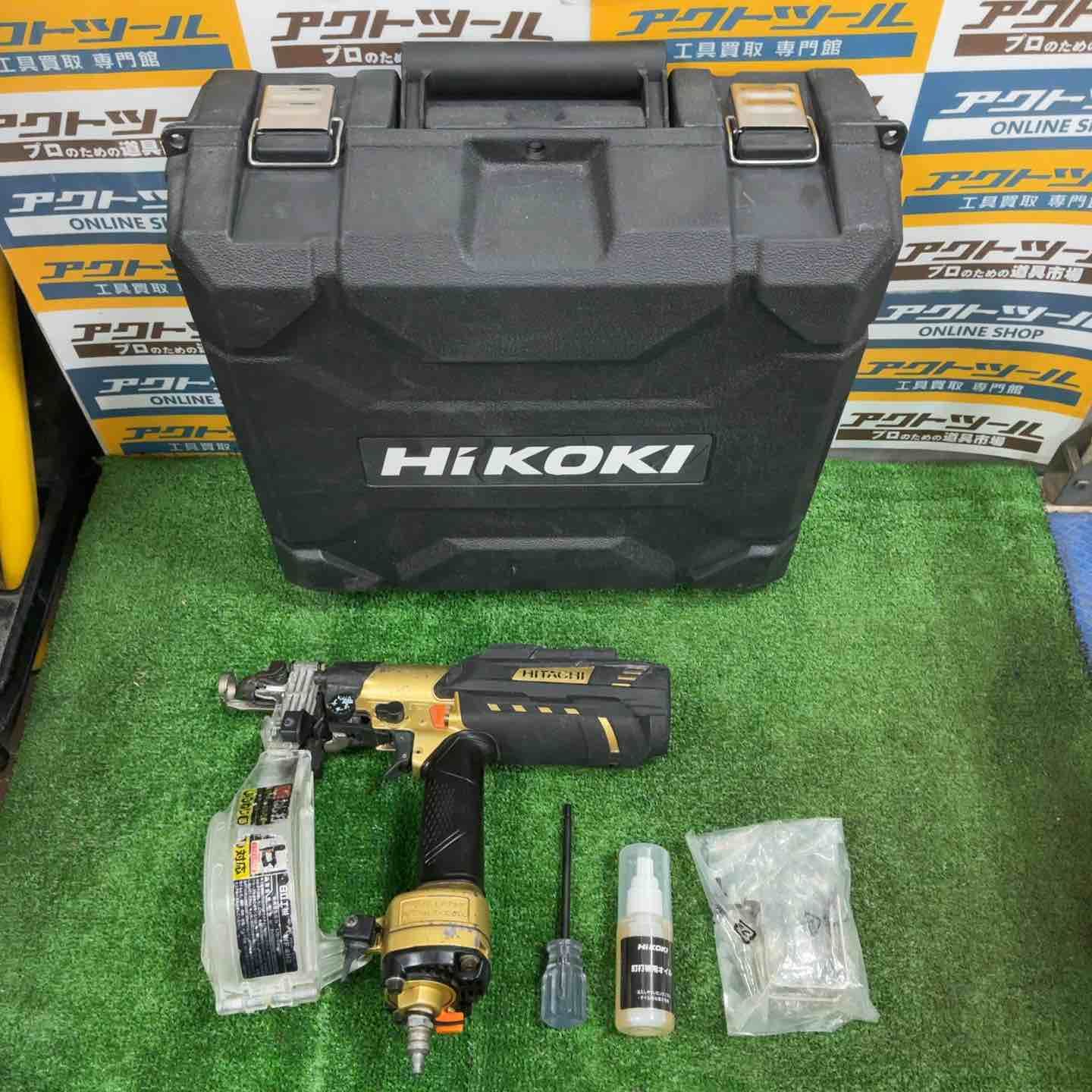 ★ハイコーキ(HIKOKI ※旧:日立工機) 高圧エアネジ打ち機 WF4H3【草加店】