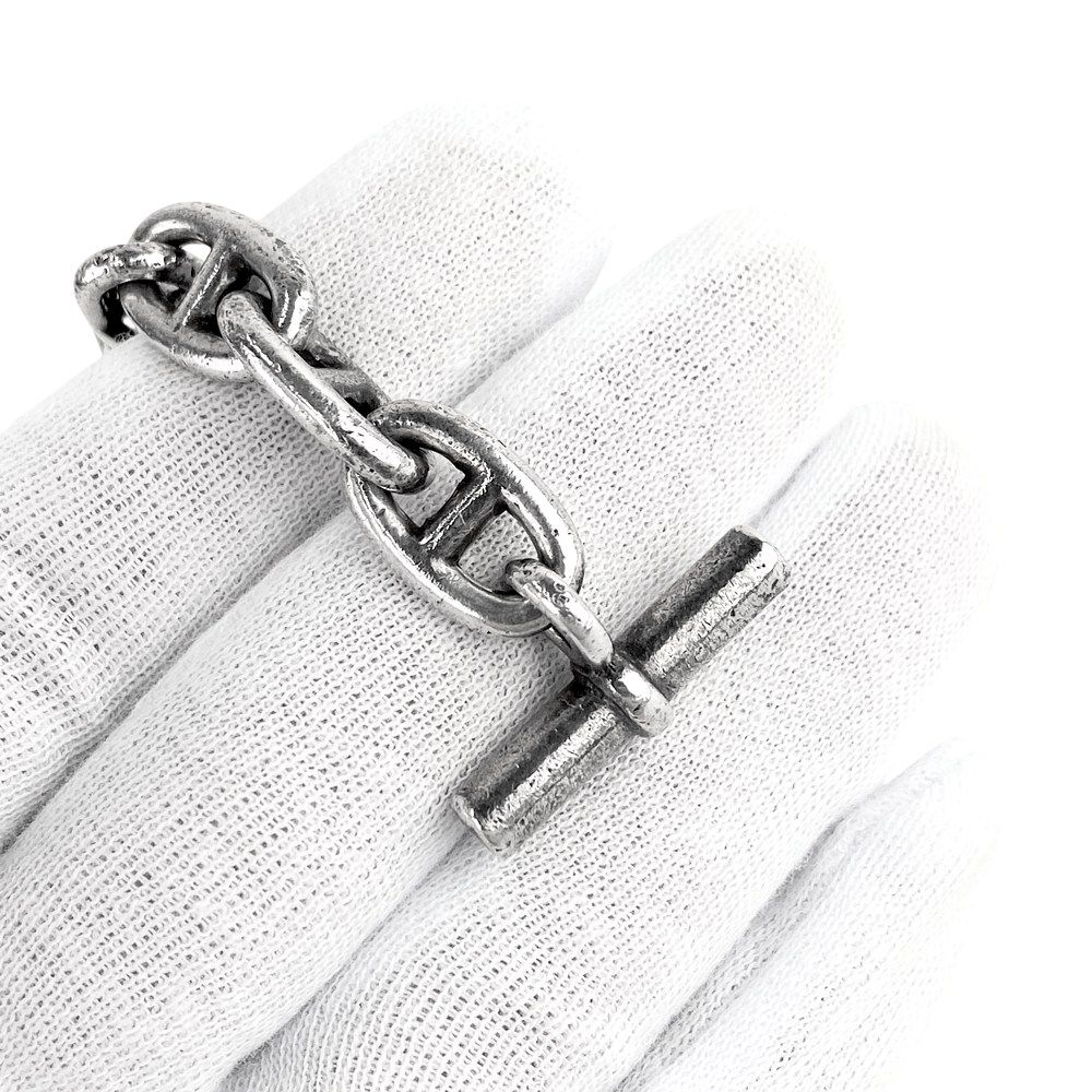 エルメス □中古□ シェーヌダンクル キーチェーン キーホルダー SV925