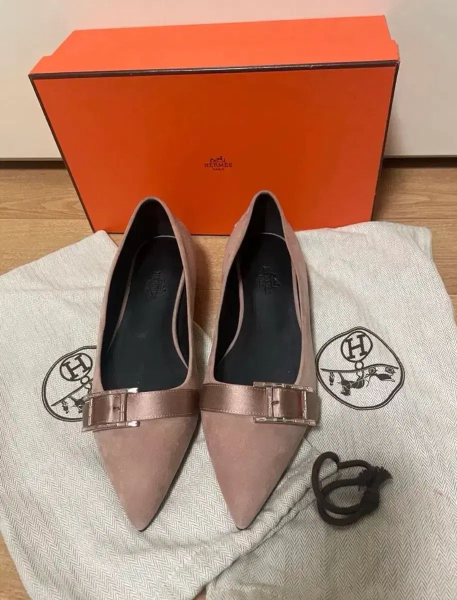エルメス ドゥス バレリーナ フラット シューズ