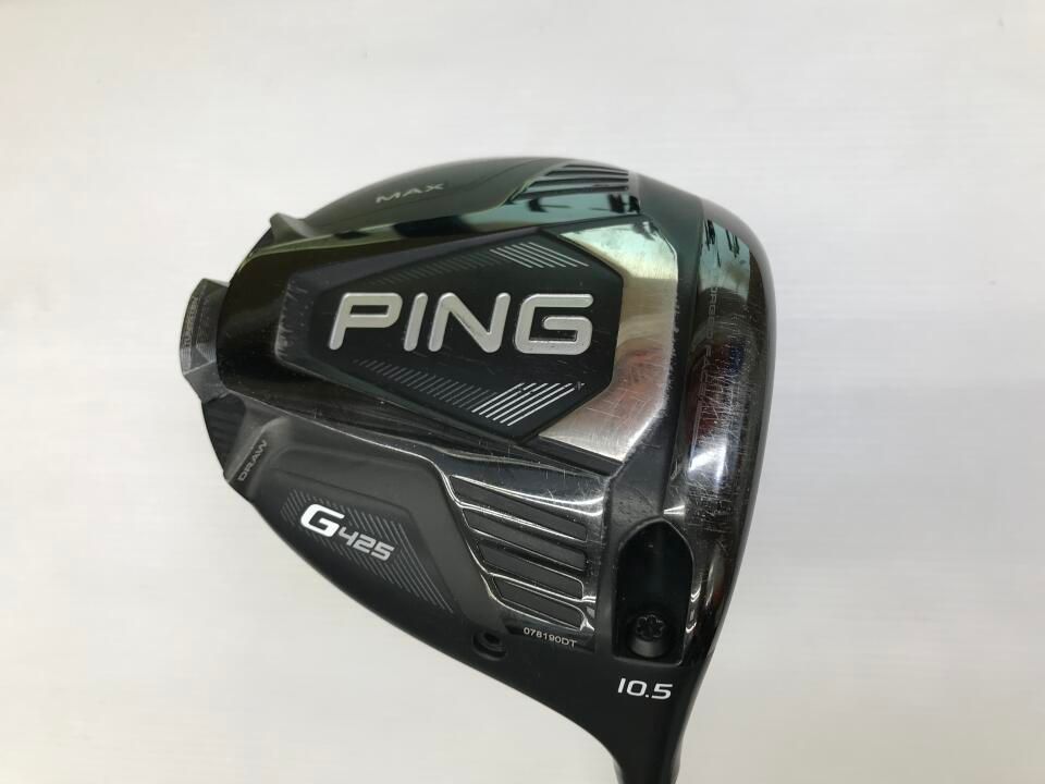 ピン　G425 MAX　10.5度　VANQUISH 5　Sフレックス　ドライバー　中古【最短即日発送】