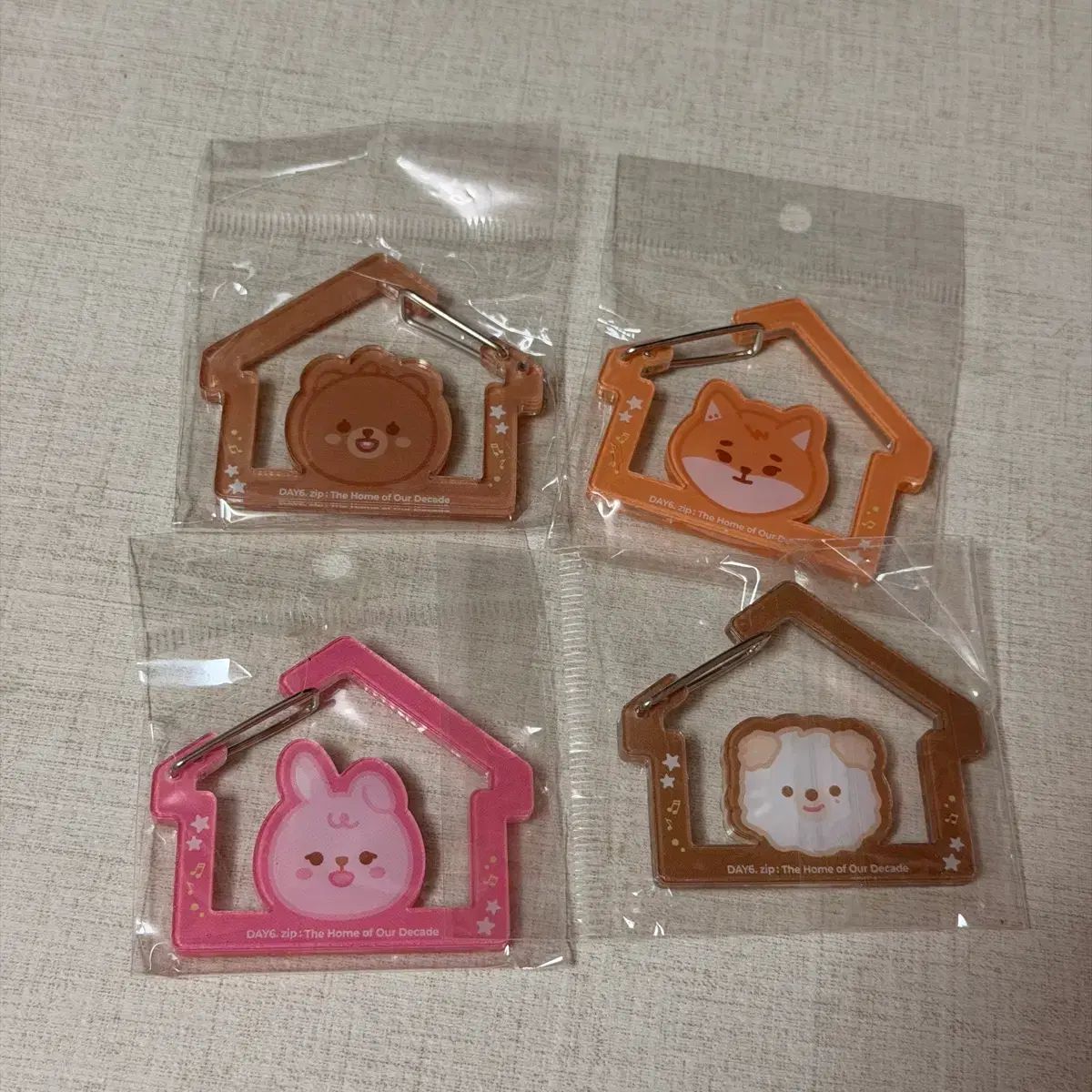 DAY6（デイシックス）10周年ポップアップ デシッ 집 プチメルズ カラビナ フルセット