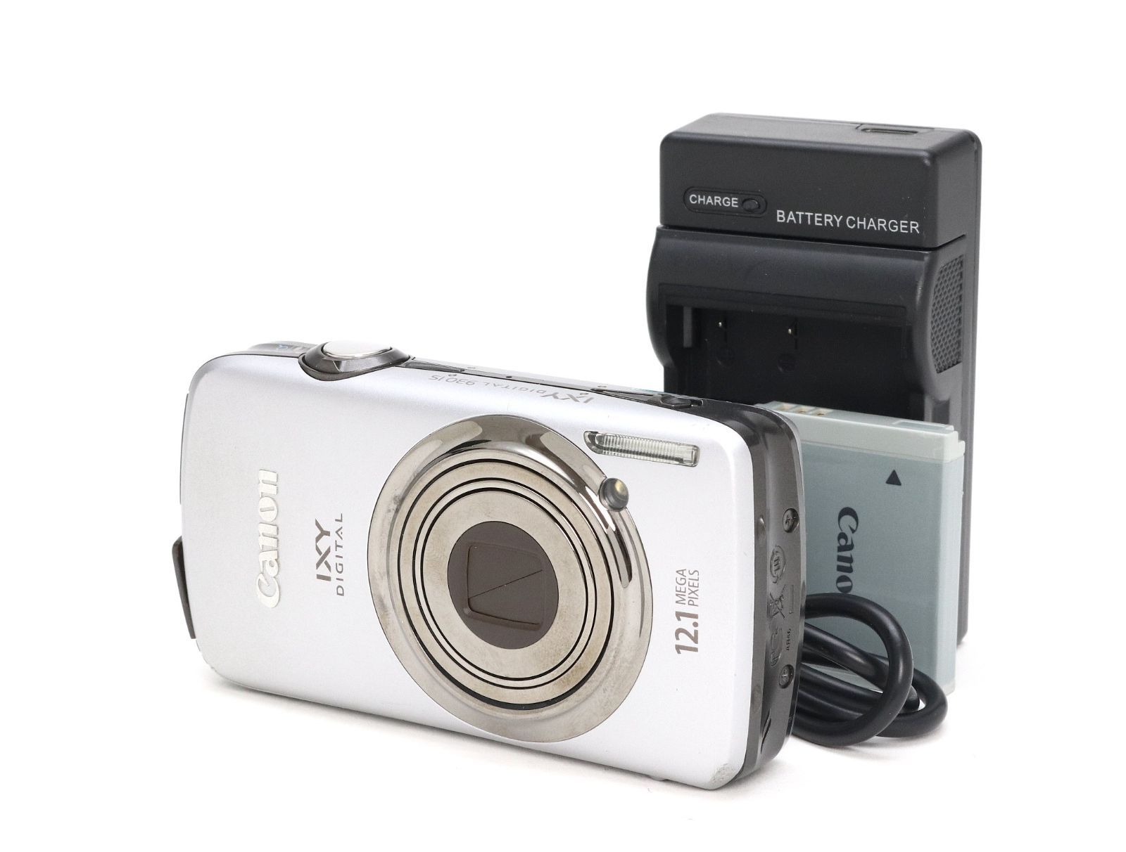 B+ (並品) Canon キヤノン IXY DIGITAL 930 IS シルバー 初期不良返品