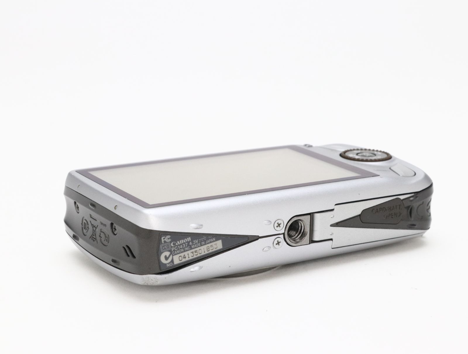 B+ (並品) Canon キヤノン IXY DIGITAL 930 IS シルバー 初期不良返品