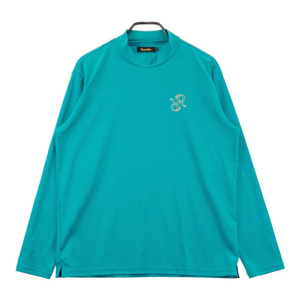 Resurrection モックネック 長袖シャツ ブルー サイズ：XL RESURRECTION レザレクション モックネック 長袖Tシャツ