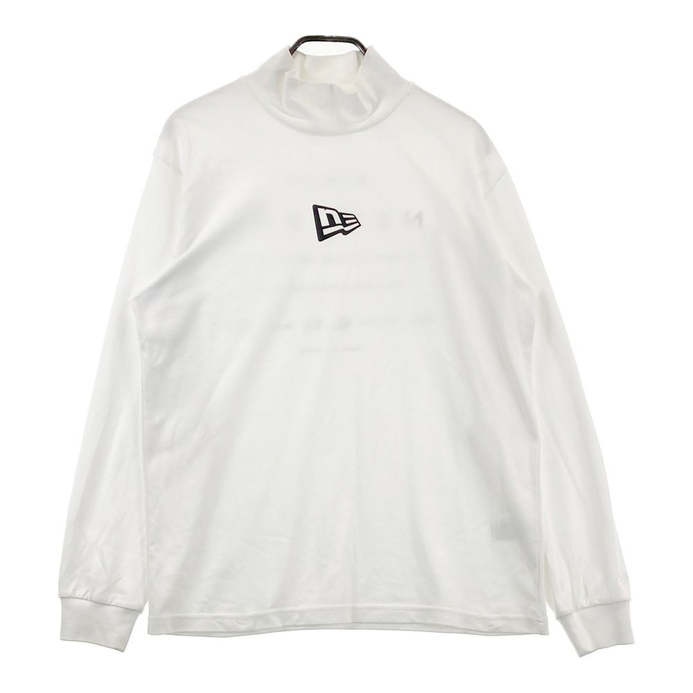 NEW ERA ニューエラゴルフ モックネックシャツ ホワイト XLサイズ