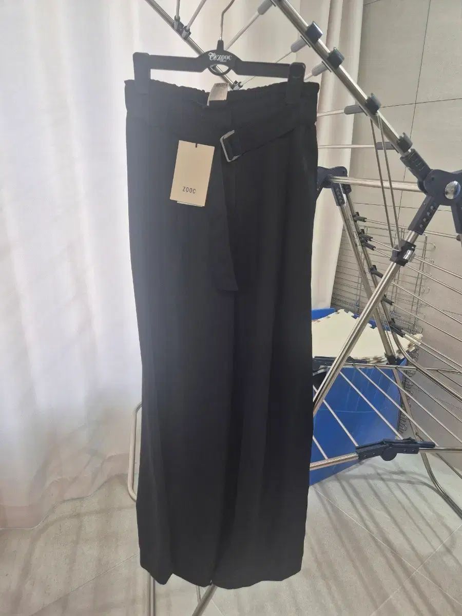 ZOOC ブラック スラックス ベルト 含む