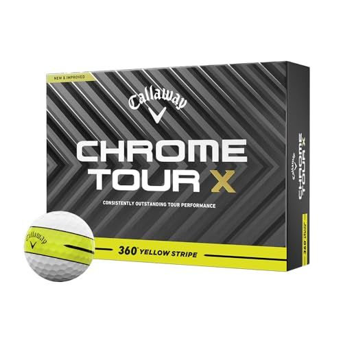 キャロウェイ(Callaway) ゴルフボール CHROME TOUR X 24 4ピース構造pms d11e5c35