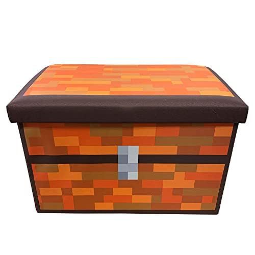 キャラクター ドットパターン収納BOX 座れる おもちゃ箱 フタ付き 蓋 耐荷重70kg W485×H310×D310mmkoe
