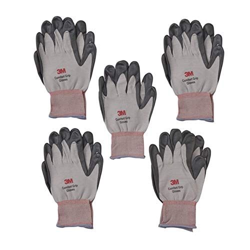 3M スリーエム 作業用手袋 コンフォートグリップグローブ グレー XLサイズ 5双パック GLOVE-XL-5P(沖縄・離島の方発送不可）) f378c24a