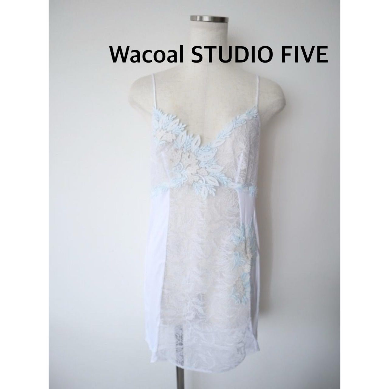 【新品】Wacoal STUDIO FIVE　ワコール スタディオファイブ　74G スリップ　日本製　定価28,000円(税抜) 90-80 送料込み 6467242