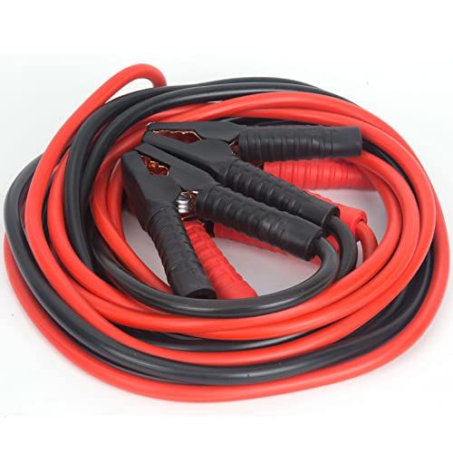 ブースターケーブル 5m 3300A 極太 高安全性 高耐久性 耐熱防寒 12V/24対応 ハイブリッド対応 全車種対応 キャリーバッグ付き 使い方簡単 (長さ5M3300A)★m 62ca6599