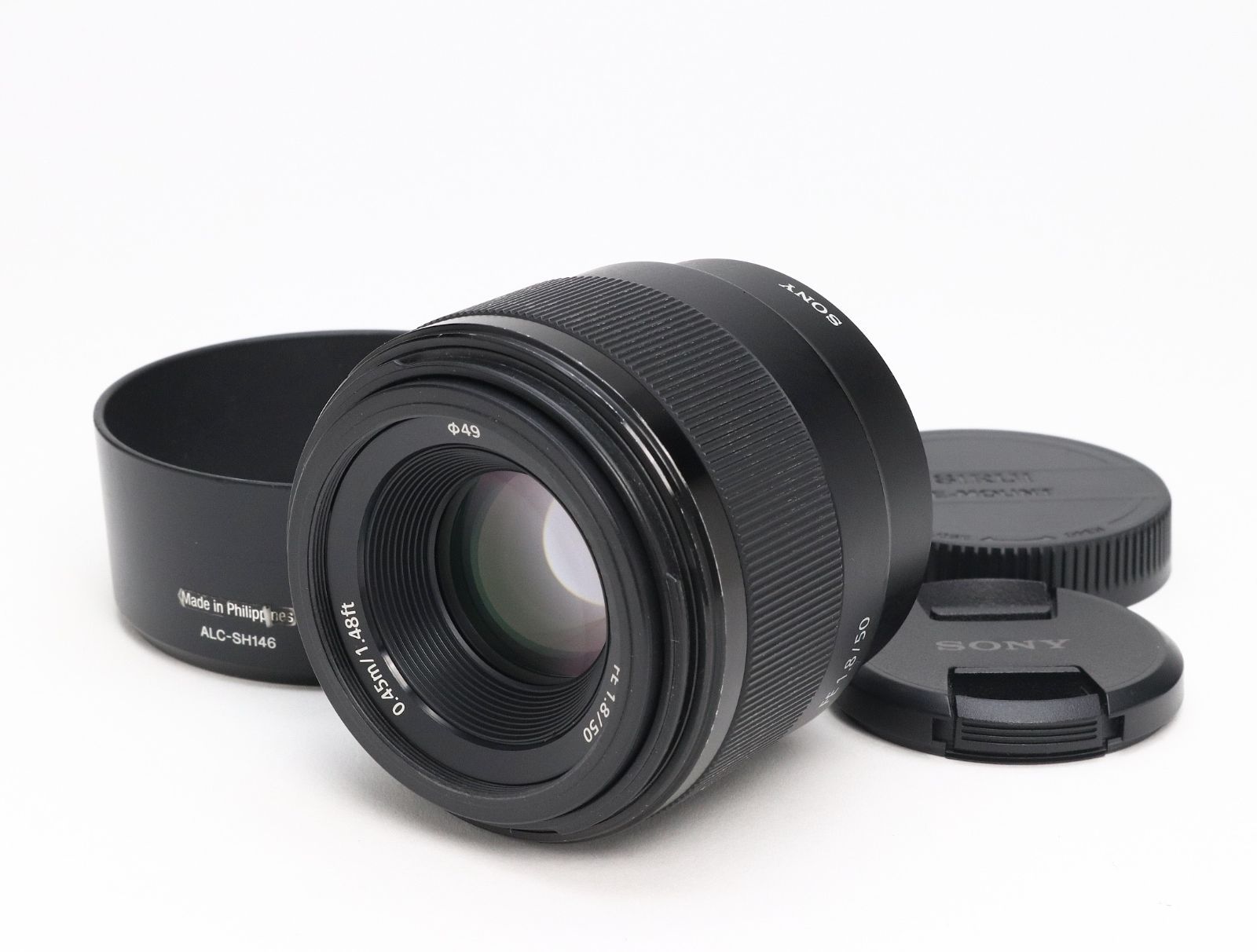 B- (並品) SONY ソニー FE 50mm F1.8 SEL50F18F 初期不良返品対応 55-269
