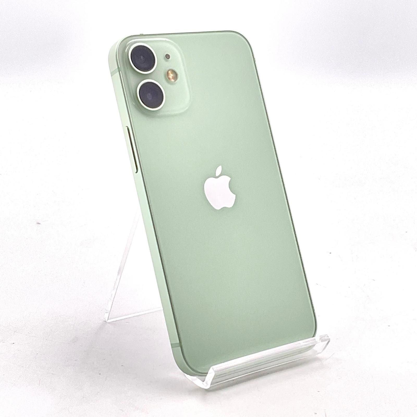 全額返金保証】【最速発送】 iPhone 12 mini 256GB Green docomo SIM