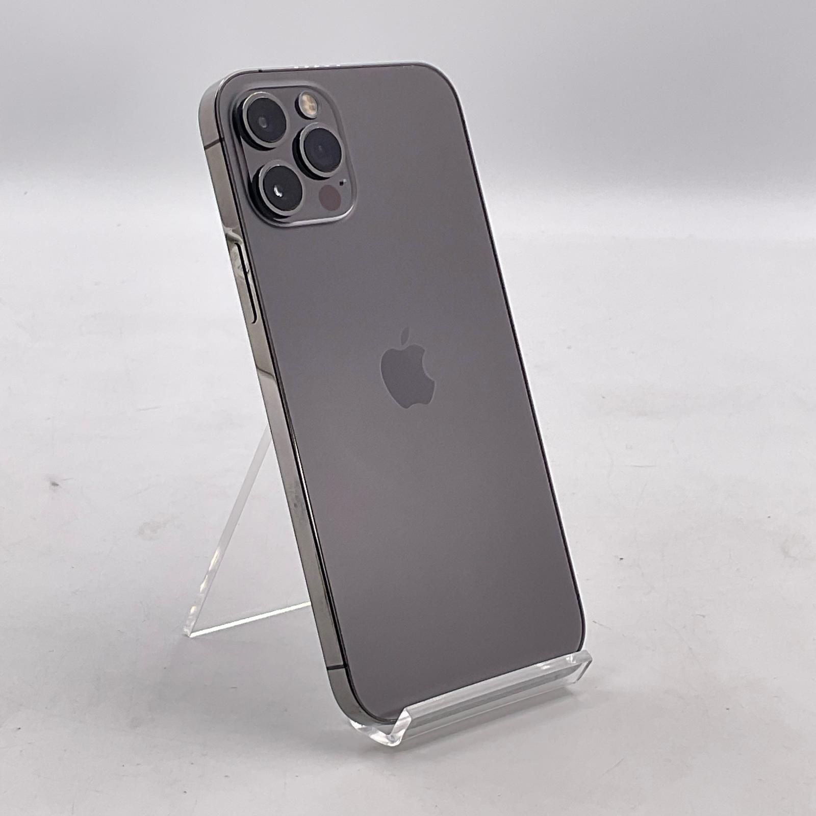 【最速発送】 iPhone 12 Pro 256GB Graphite au 白ロム【難有】 86%