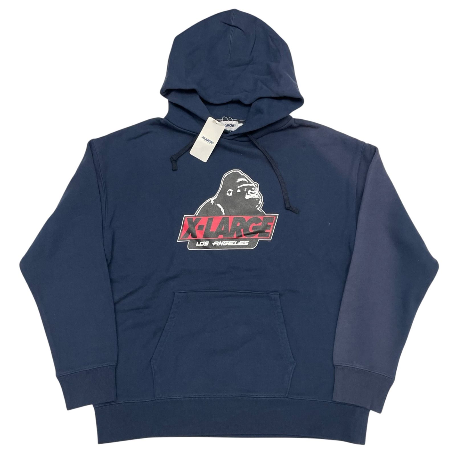 未使用品 Lサイズ XLARGE OLD OG PULLOVER HD NAVY エクストララージ 