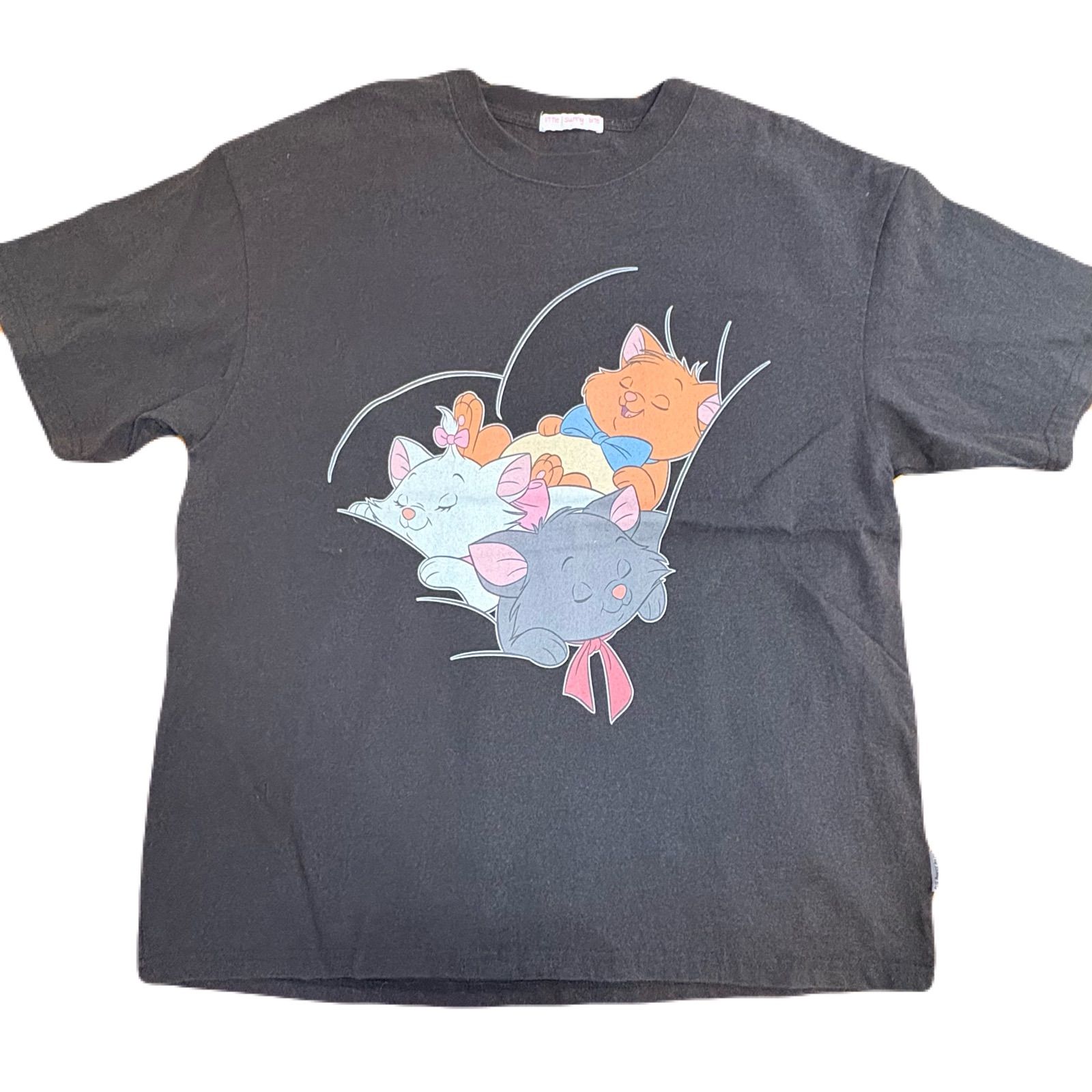 【のり】LittleSunnyBite Disney マリーTシャツ little sunny bite 半袖 Tシャツ おしゃれキャット マリー Sサイズ