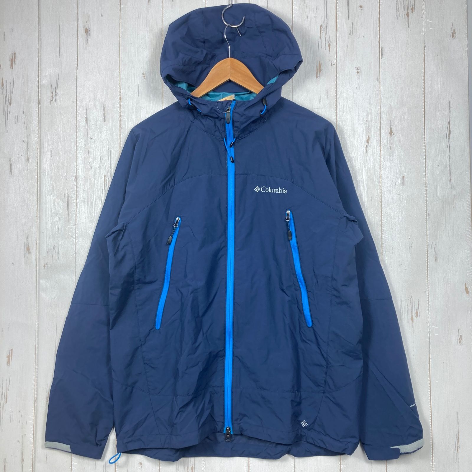 ✉️Men's L ネイビー系 Columbia ( コロンビア ) フロックスジャケット FROCKS JACKET ナイロン ウェア トップス アウター ジャケット ウィンドシェル z00058437 ウィンドシェル アウター ジャケッ